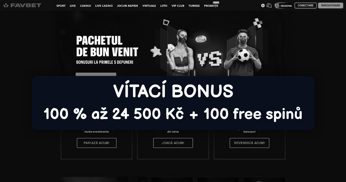 FavBet Casino welcome bonus